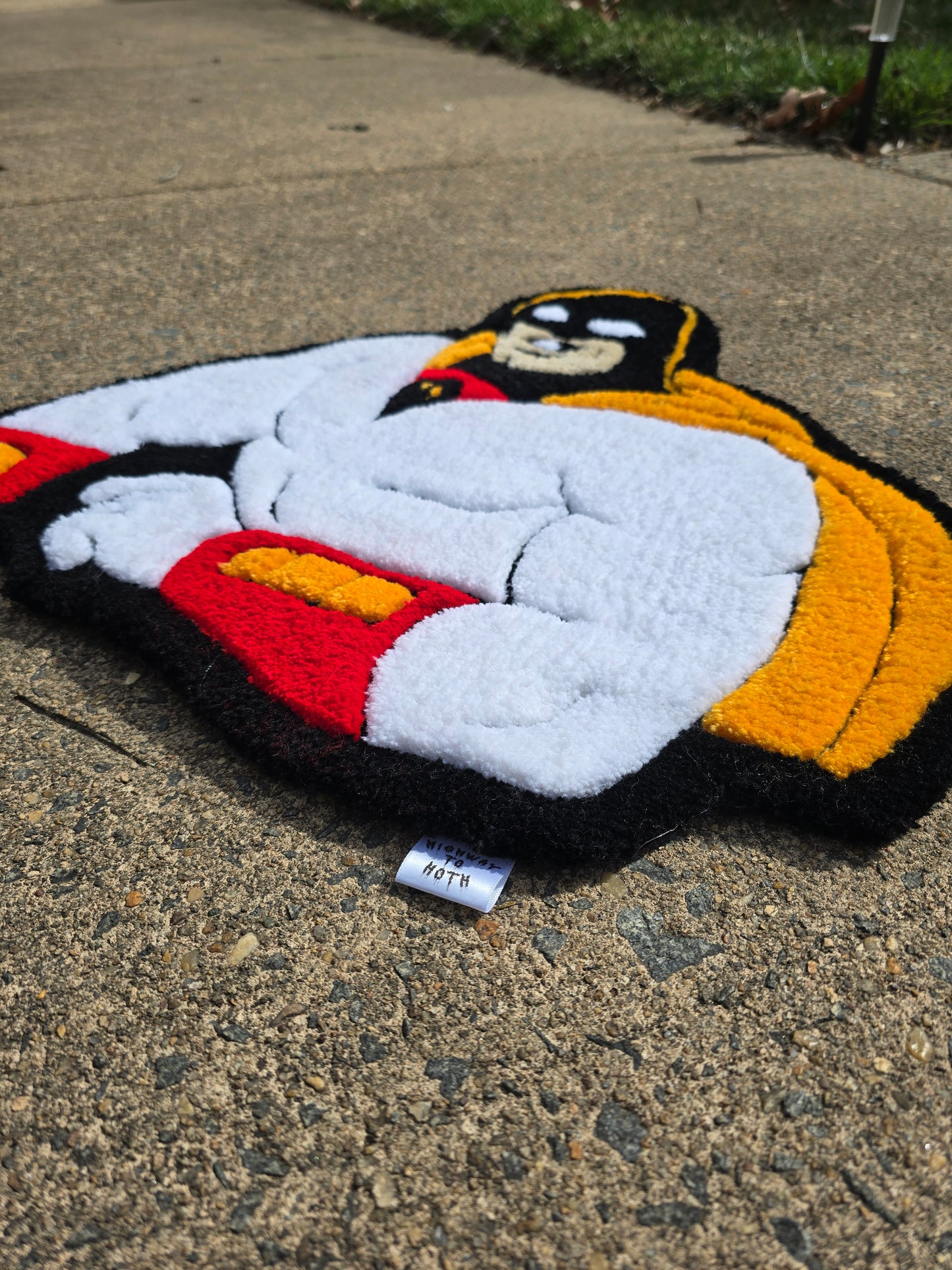 'A Ghost From Space' Hand Tufted Rug