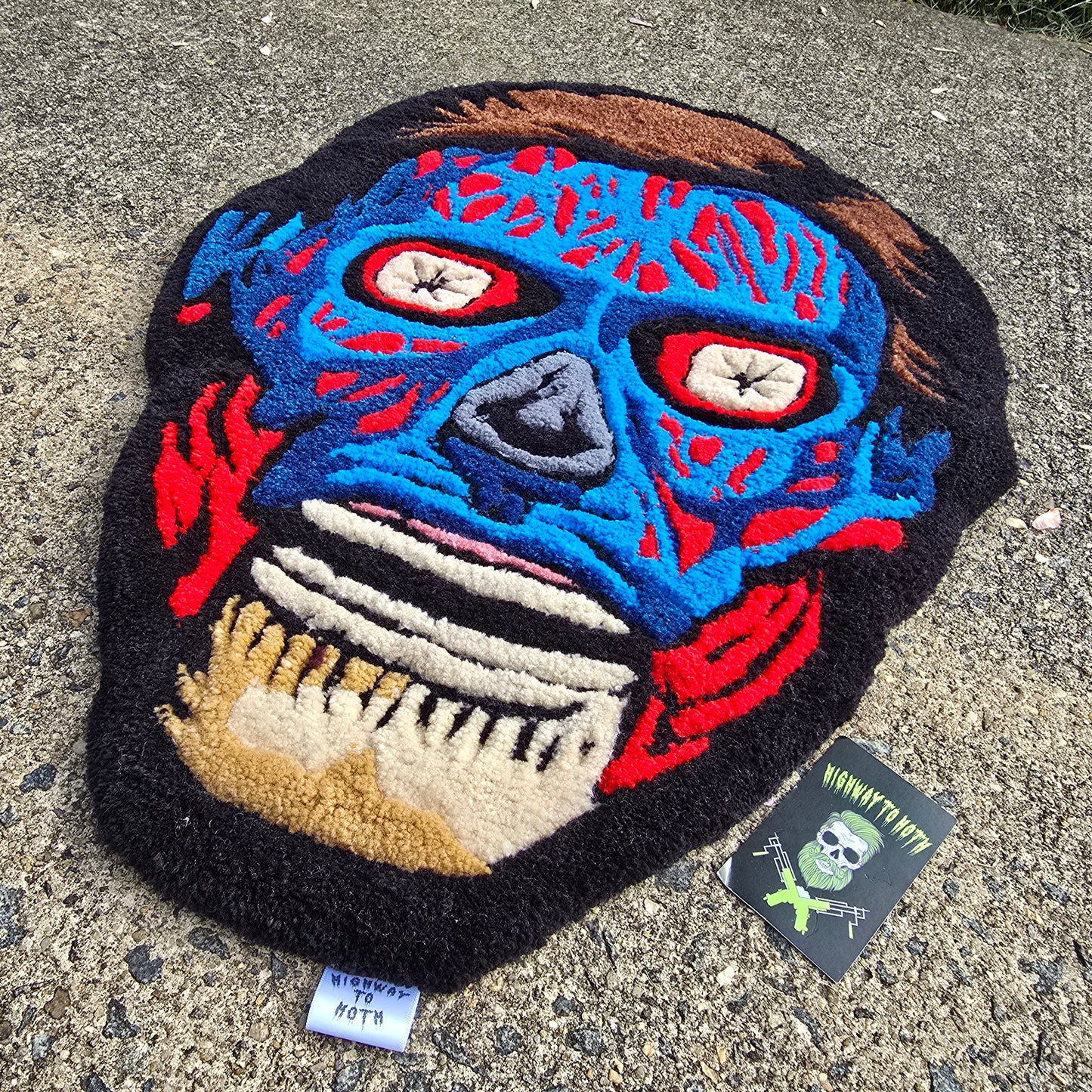 "OBEY" Hand Tufted Rug