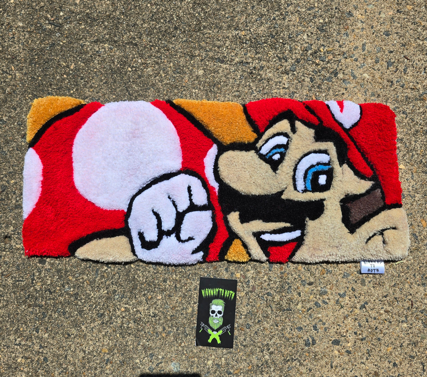 "A Real Bro" Hand Tufted Rug