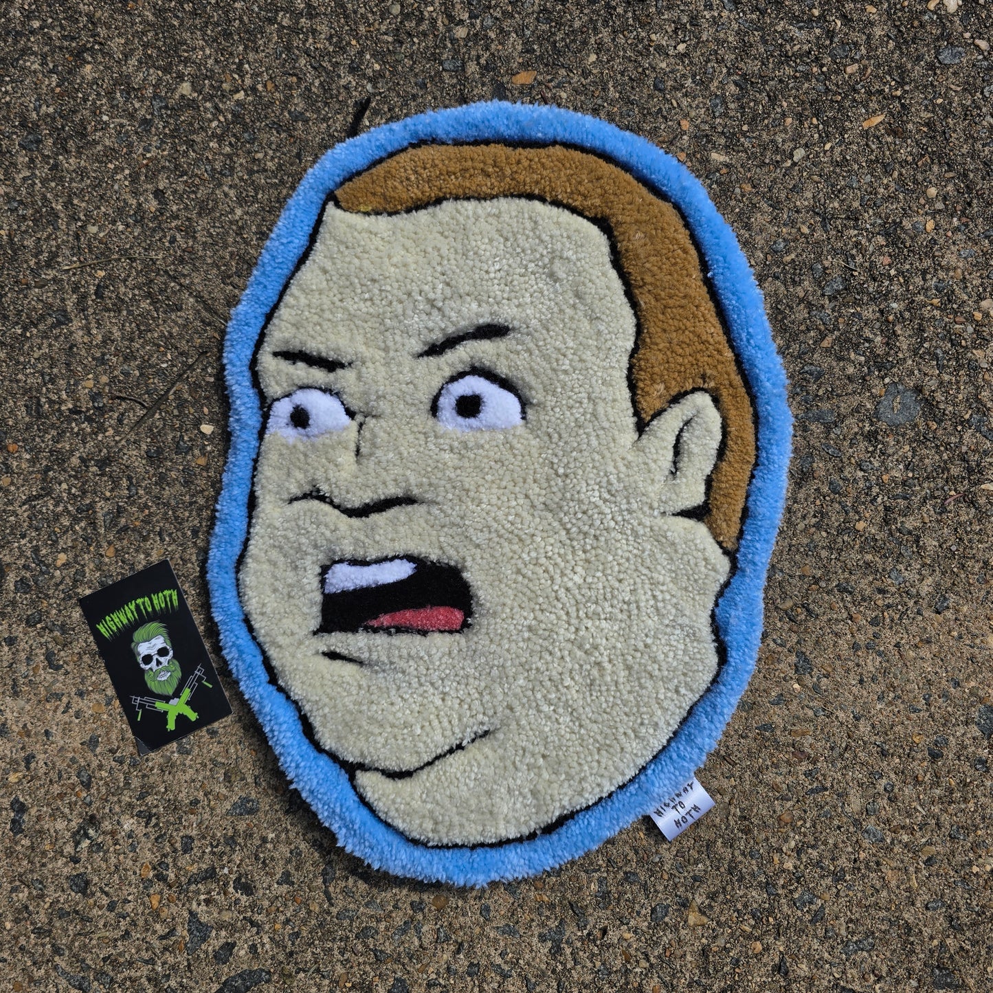 "The Boy Who Ain't Right" Hand Tufted Rug