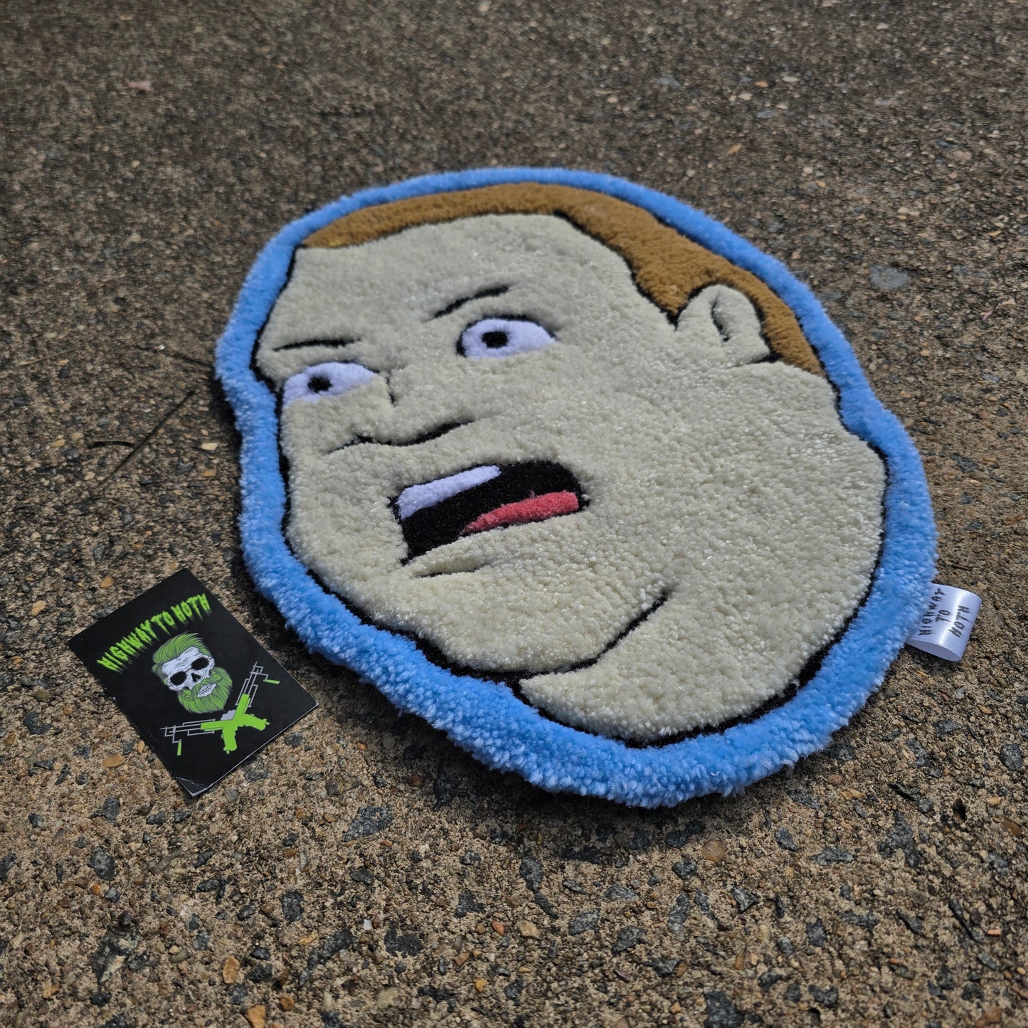 "The Boy Who Ain't Right" Hand Tufted Rug