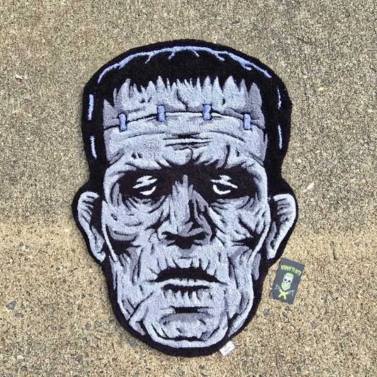 "Monster In Grey" Hand Tufted Rug