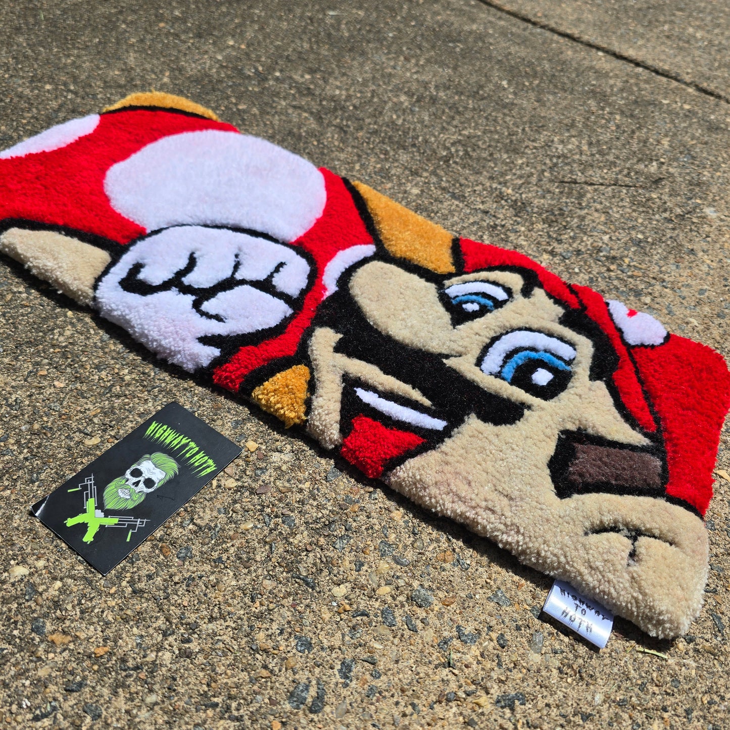 "A Real Bro" Hand Tufted Rug